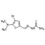 CAS#: 471887-31-7， (2E)-2-{[4-Bromo-5-(Dimethylamino)-2-Furyl]Methylene}Hydrazinecarbothioamide