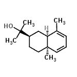 CAS#: 473-17-6， 2-[(2R,4aR,8aS)-4A,8-Dimethyl-1,2,3,4,4A,8A-Hexahydro-2-Naphthalenyl]-2-Propanol