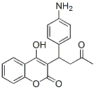 CAS 登录号:47331-24-8, 3-(1-(4-氨基苯基)-3-氧代丁基)-4-羟基-2H-1-苯并吡喃-2-酮