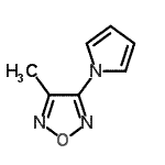CAS#: 473812-12-3， 3-Methyl-4-(1H-Pyrrol-1-Yl)-1,2,5-Oxadiazole