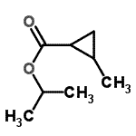 CAS#: 473838-01-6， Isopropyl 2-Methylcyclopropanecarboxylate