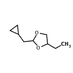 CAS#: 473838-31-2， 2-(Cyclopropylmethyl)-4-Ethyl-1,3-Dioxolane