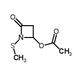 CAS 登录号：474122-88-8， (1-甲硫基-4-氧代-氮杂环丁-2-基)乙酸酯