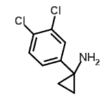 CAS#: 474709-82-5， 1-(3,4-Dichlorophenyl)Cyclopropanamine