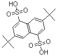 CAS 登录号：47486-75-9， 3,7-二叔丁基-1,5-萘二磺酸