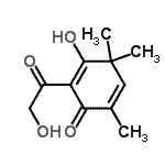 CAS#: 474942-43-3， 2-Glycoloyl-3-Hydroxy-4,4,6-Trimethyl-2,5-Cyclohexadien-1-One