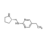 CAS#: 475106-26-4， 5-Ethyl-N-[(2S)-2-Pyrrolidinylmethyl]-2-Pyrimidinamine