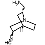 CAS#: 475160-62-4， 1-[(2R,4S,5S)-5-Ethynyl-1-Azabicyclo[2.2.2]Oct-2-Yl]Methanamine