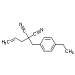 CAS#: 475197-57-0， Allyl(4-Ethylbenzyl)Malononitrile