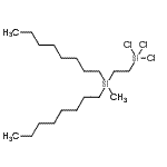 CAS#: 475213-02-6， Trichloro{2-[Methyl(Dioctyl)Silyl]Ethyl}Silane