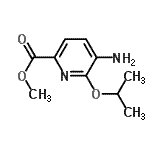 CAS#: 475272-69-6， Methyl 5-Amino-6-Isopropoxy-2-Pyridinecarboxylate