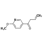 CAS#: 475288-20-1， 1-(6-Methoxy-3-Pyridinyl)-3-Buten-1-One