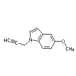 CAS#: 475473-79-1， 5-Methoxy-1-(2-Propyn-1-Yl)-1H-Indole