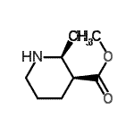 CAS#: 476187-32-3， Methyl (2S,3S)-2-Methyl-3-Piperidinecarboxylate