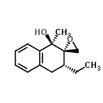 CAS#: 476213-23-7， (1R,2S,3R)-3-Ethyl-1-Methyl-3,4-Dihydro-1H-Spiro[Naphthalene-2,2'-Oxiran]-1-Ol