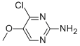 structure of CAS# 4763-36-4, 4-Chloro-5-Methoxypyrimidin-2-Amine;2-Amino-4-Chloro-5-Methoxy-Pyrimidine;4-CHLORO-5-METHOXYPYRIMIDIN-2-AMINE