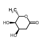 CAS#: 476468-27-6， (4R,5R,6S)-4,5-Dihydroxy-6-Methyltetrahydro-2H-Pyran-2-One