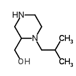 CAS#: 476493-28-4， (1-Isobutyl-2-Piperazinyl)Methanol