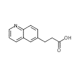 CAS#: 476660-20-5， 3-(6-Quinolinyl)Propanoic Acid