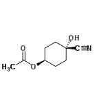 CAS#: 477344-74-4， trans-4-Cyano-4-Hydroxycyclohexyl Acetate