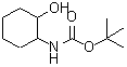 结构式 CAS# 477584-30-8, N-(2-羟基环己基)氨基甲酸叔丁酯