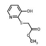 CAS#: 477716-68-0， Methyl [(3-Hydroxy-2-Pyridinyl)Sulfanyl]Acetate