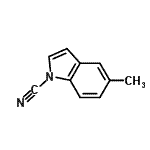 CAS#: 477862-68-3， 5-Methyl-1H-Indole-1-Carbonitrile