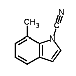 CAS#: 477862-77-4， 7-Methyl-1H-Indole-1-Carbonitrile