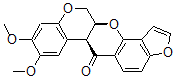 structure of CAS# 478-10-4, Elliptone;(1)Benzopyrano(3,4-B)Furo(2,3-H)(1)Benzopyran-6(6Ah)-One, 12,12A-Dihydro-8,9-Dimethoxy-, (6As,12As)-;(1)Benzopyrano(3,4-B)Furo(2,3-H)(1)Benzopyran-6(6Ah)-One, 12,12A-Dihydro-8,9-Dimethoxy-, (6As-Cis)-;(6As,12As)-12,12A-Dihydro-8,9-Dimethoxy-(1)Benzopyrano(3,4-B)Furo(2,3-H)(1)Benzopyran-6(6Ah)-One