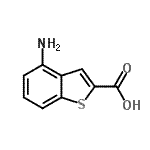 CAS#: 478076-38-9， 4-Amino-1-Benzothiophene-2-Carboxylic Acid