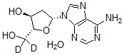 CAS#: 478510-81-5， 2'-Deoxy-Adenosine-5',5'-C-D2 Monohydrate