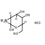 CAS#: 478518-55-7， 2-Amino-2-Deoxy(1-<Sup>13</Sup>C)Hexopyranose Hydrochloride (1:1)