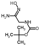structure of CAS# 479079-15-7, 2-Methyl-2-Propanyl [(2E)-2-Amino-2-(Hydroxyimino)Ethyl]Carbamate;carbamic <wbr>acid, [(2<wbr>E)-2-amin<wbr>o-2-(hydr<wbr>oxyimino)<wbr>ethyl], 1<wbr>,1-dimeth<wbr>ylethyl e<wbr>ster;carbamic <wbr>acid, [(2<wbr>E)-2-amin<wbr>o-2-(hydr<wbr>oxyimino)<wbr>ethyl]-, <wbr>1,1-dimet<wbr>hylethyl <wbr>ester;MFCD11052410