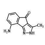 CAS#: 479251-60-0， 8-Amino-3-Methylindeno[1,2-c]Pyrazol-4(2H)-One