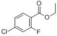 结构式 CAS# 4793-20-8, 4-氯-2-氟苯甲酸乙酯