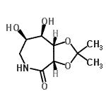 CAS#: 479412-95-8， (3aS,7R,8R,8aS)-7,8-Dihydroxy-2,2-Dimethylhexahydro-4H-[1,3]Dioxolo[4,5-c]Azepin-4-One