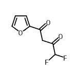 CAS#: 480438-97-9， 4,4-Difluoro-1-(2-Furyl)-1,3-Butanedione