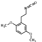 CAS 登录号：480439-35-8， 2-(2-异氰酸乙基)-1,4-二甲氧基苯