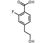 CAS#: 481075-50-7， 2-Fluoro-4-(2-Hydroxyethyl)Benzoic Acid