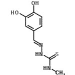 CAS#: 481645-08-3， (2E)-2-(3,4-Dihydroxybenzylidene)-N-Methylhydrazinecarbothioamide
