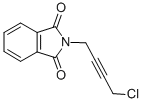 结构式 CAS# 4819-69-6, N-(4-氯-2-丁炔基)苯邻二甲酰亚胺