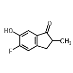 CAS#: 482294-40-6， 5-Fluoro-6-Hydroxy-2-Methyl-1-Indanone