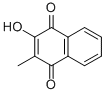 CAS 登录号：483-55-6， 2-羟基-3-甲基-1,4-萘醌