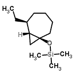 CAS#: 483339-92-0， {[(1S,6S,7R)-6-Ethylbicyclo[5.1.0]Oct-1-Yl]Oxy}(Trimethyl)Silane