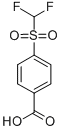 structure of CAS# 4837-22-3, 4-(Difluoro-Methanesulfonyl)-Benzoic Acid;Zinc03097863