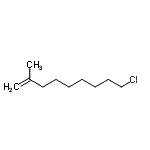 structure of CAS# 485320-17-0, 9-Chloro-2-Methyl-1-Nonene;9-chloro-2-methyl-1-nonene;9-Chloro-2-methylnon-1-ene 97%
