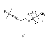 CAS#: 485339-05-7， Potassium (4-{[Dimethyl(2-Methyl-2-Propanyl)Silyl]Oxy}-1-Butyn-1-Yl)(Trifluoro)Borate(1-)