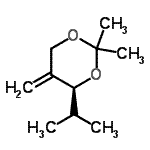CAS#: 485401-47-6， (4S)-4-Isopropyl-2,2-Dimethyl-5-Methylene-1,3-Dioxane