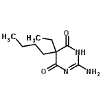 CAS#: 485806-01-7， 2-Amino-5-Butyl-5-Ethyl-4,6(1H,5H)-Pyrimidinedione