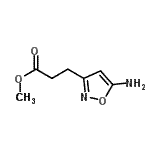CAS#: 485807-07-6， Methyl 3-(5-Amino-1,2-Oxazol-3-Yl)Propanoate